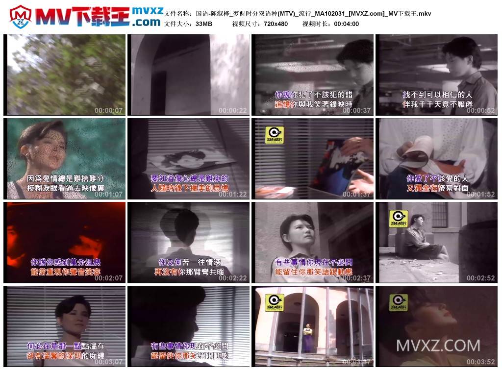国语-陈淑桦_梦醒时分双语种(MTV)_流行_MA102031